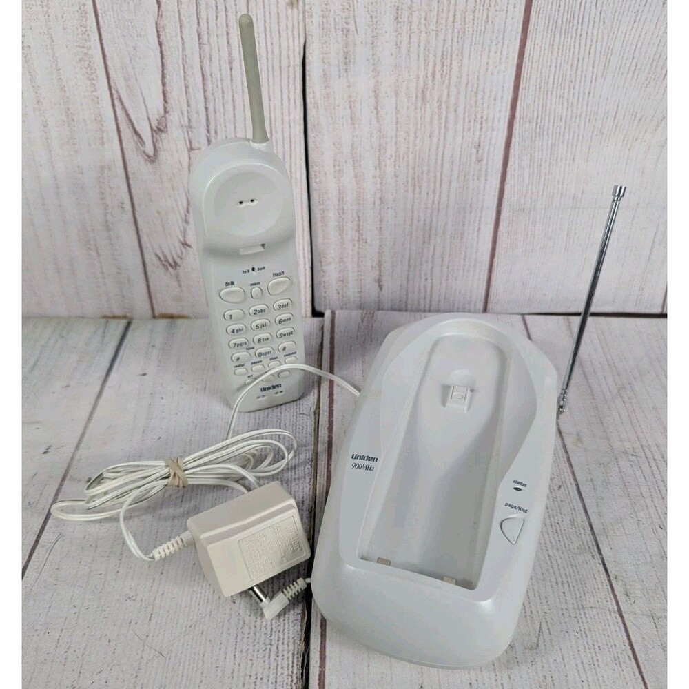 Uniden Cordless Landline Phone Model: EXP790 - Works But Needs New Battery